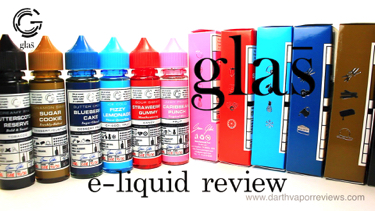 Glas Vapor Basix Series E-Liquid Line Review